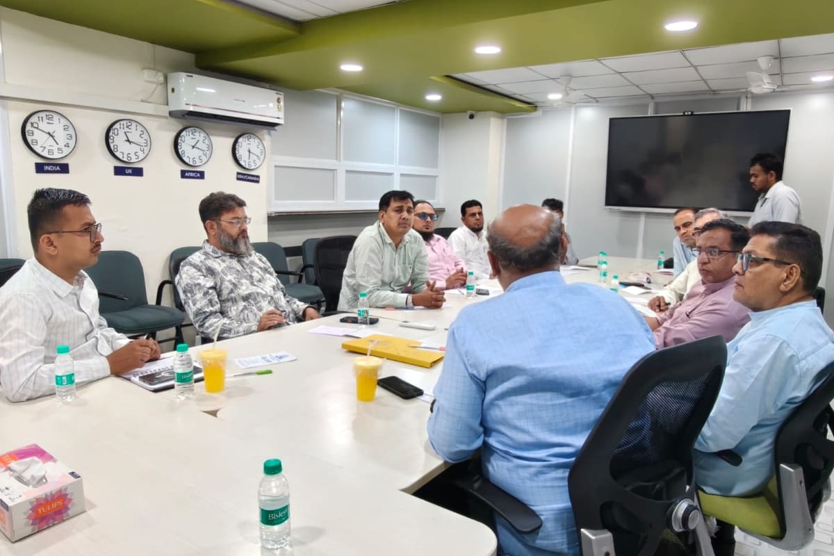 C.C Team Meeting with J.k. Shah Team